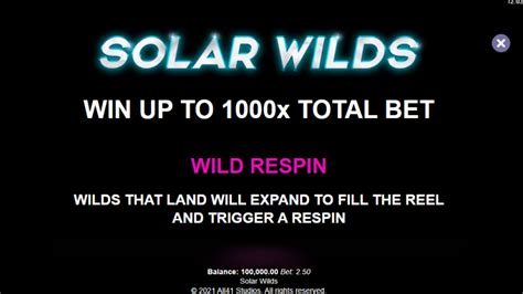 Solar Wilds Betway