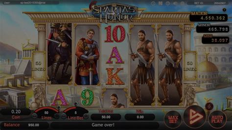 Spartas Honor Slot Gratis