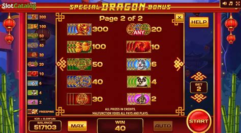 Special Dragon Bonus 3x3 Slot Gratis