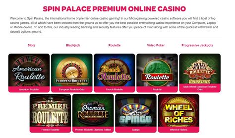 Spin Palace Casino Bonus Termos E Condicoes