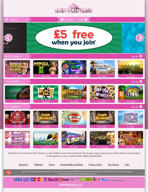 Spin Princess Casino Download