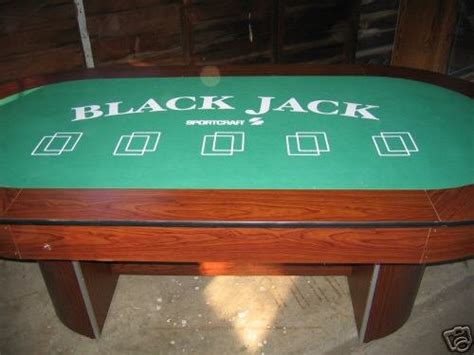 Sportcraft Texas Holdem Poker Blackjack Mesa De Jantar