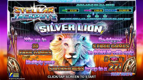 Stellar Jackpots With Silver Lion Bet365