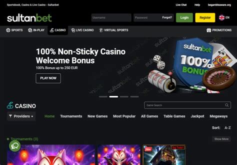 Sultanbet Casino Online