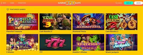 Sunrise Slots Casino Online