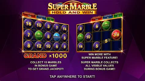 Super Marble Hold And Win Bodog