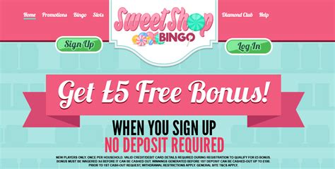 Sweet Shop Bingo Casino Codigo Promocional