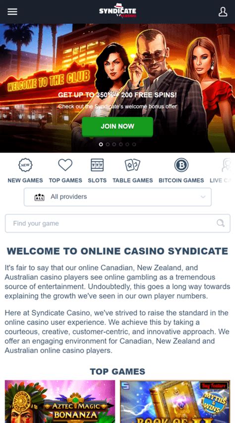 Syndicate Casino App