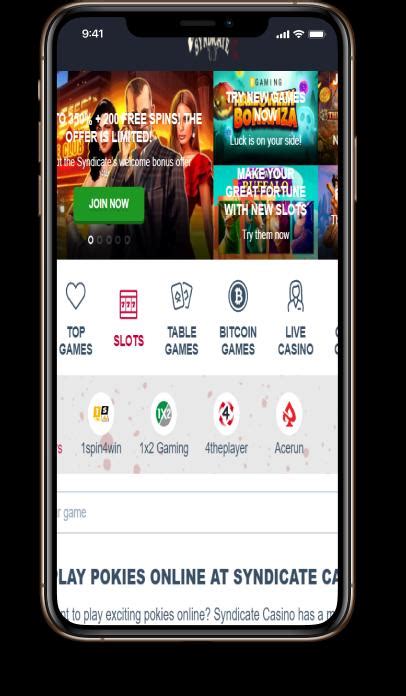 Syndicate Casino Mobile