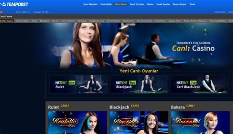 Tempobet Casino Online
