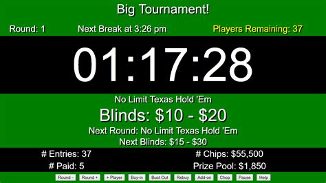 Texas Holdem Blinds Timer Download