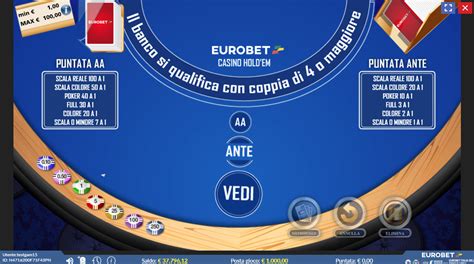 Texas Holdem Eurobet