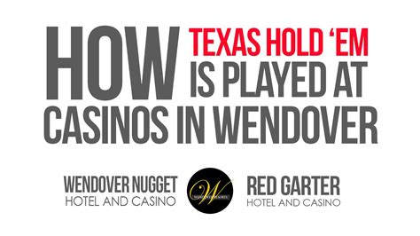 Texas Holdem Torneio Em Wendover