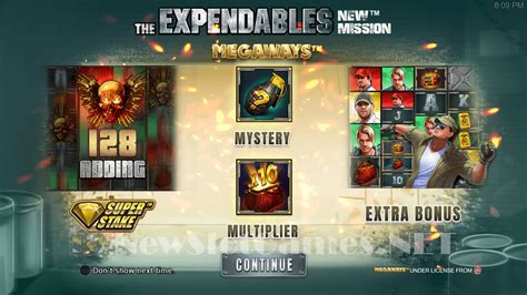 The Expendables New Mission Megaways Brabet