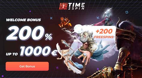 Time2spin Casino Bonus