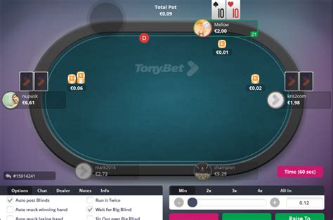 Tonybet Poker Codigo Pessoal