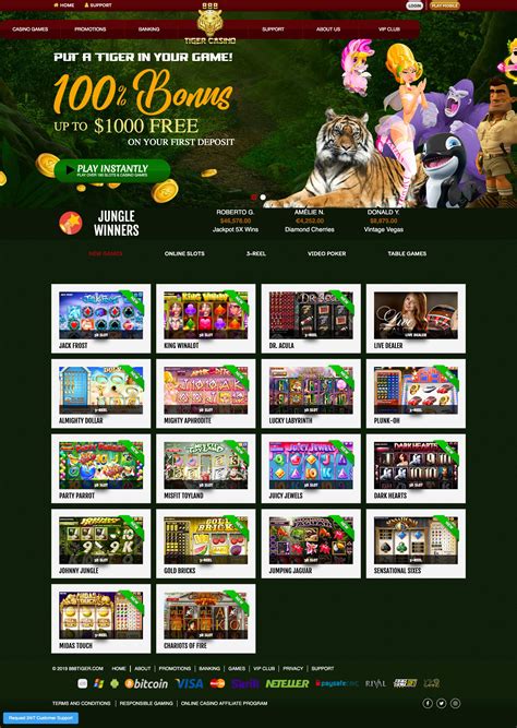 Treasure Tiger 888 Casino
