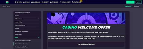 Truenorth Bet Casino Bonus