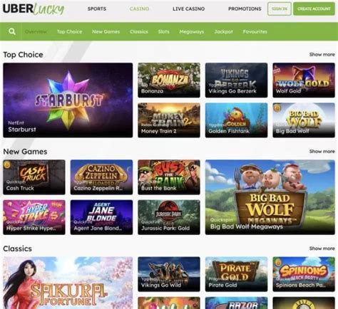 Uberlucky Casino Apostas