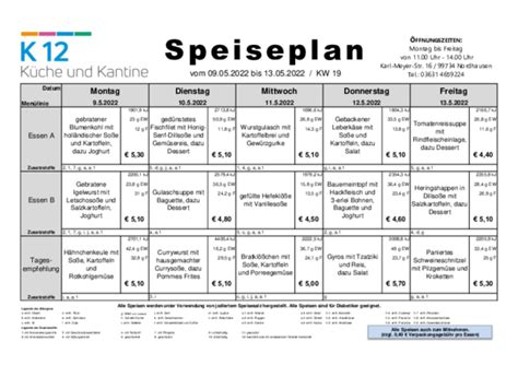 Unimedizin Mainz Casino Speiseplan