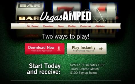 Vegas Amped Casino Login