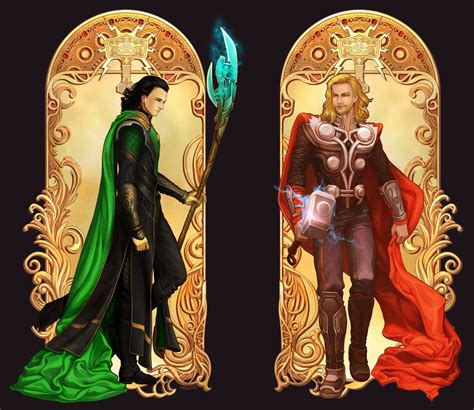 Viking Gods Thor And Loki Betsson