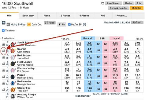 Well Of Wonders Betfair