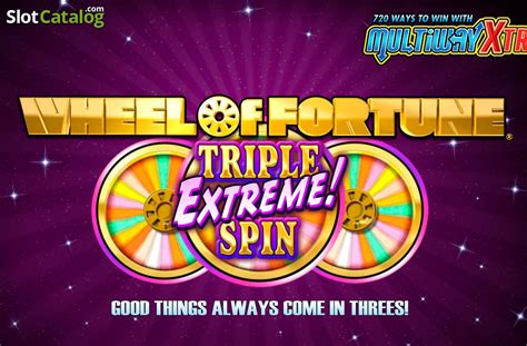 Wheel Of Fortune Triple Extreme Spin Betsul