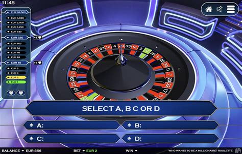 Who Wants To Be A Millionaire Roulette Betsson