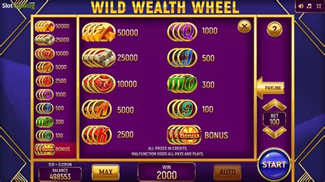 Wild Wealth Wheel 3x3 Bodog
