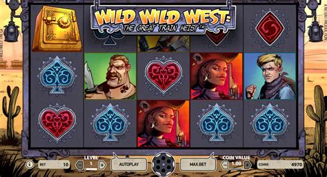 Wild Wild West The Great Train Heist Slot - Play Online