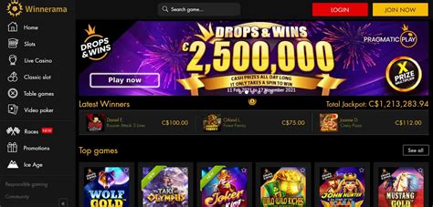 Winnerama Casino Bonus