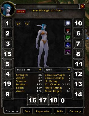 Wow Item Slots Numeros