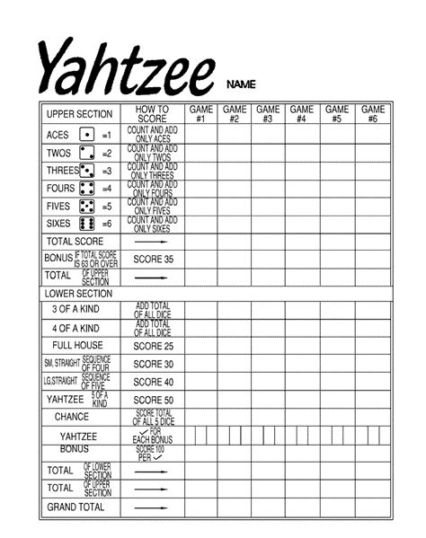 Yahtzee Fichas De Poker