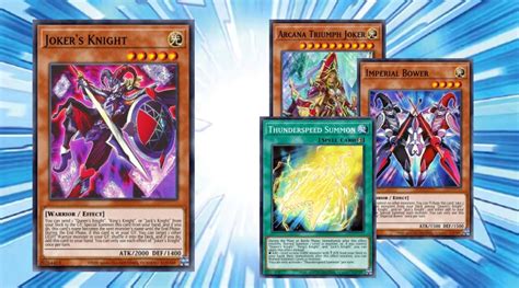 Yugioh Poker Knight Deck